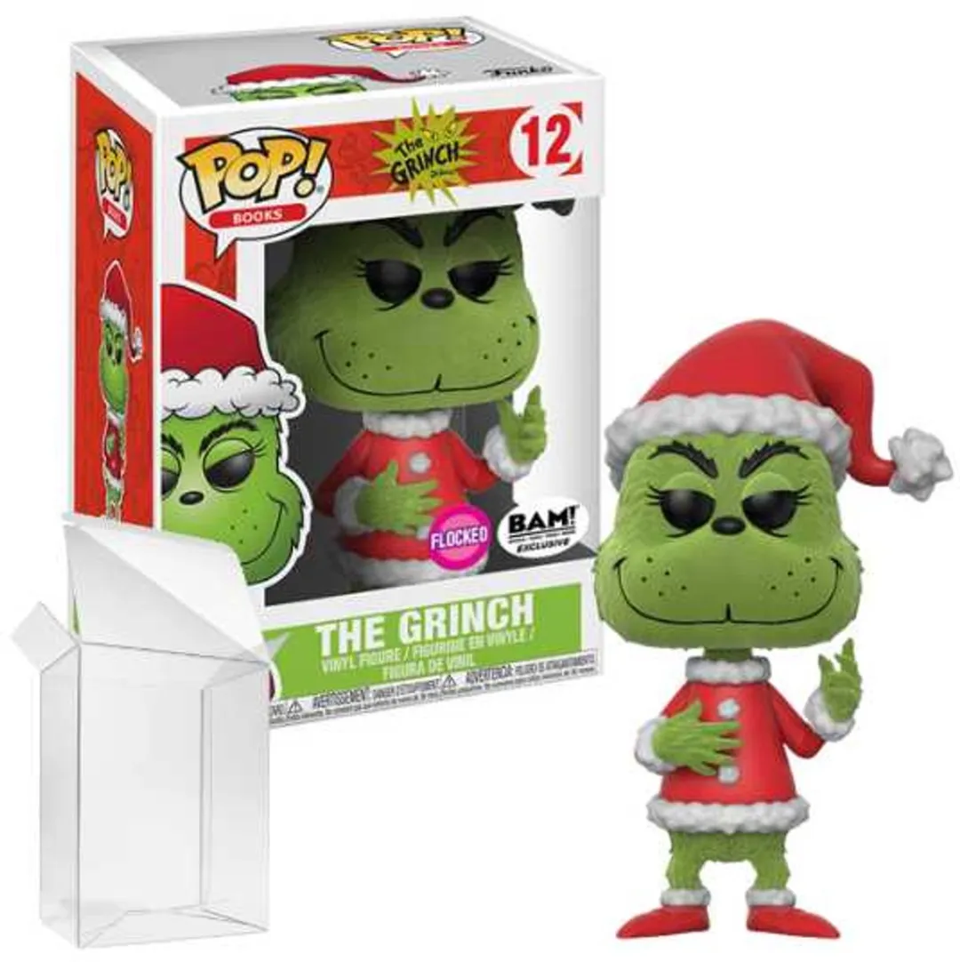 Funko Pop! Books The Grinch #12 Flocked BAM! Exclusief