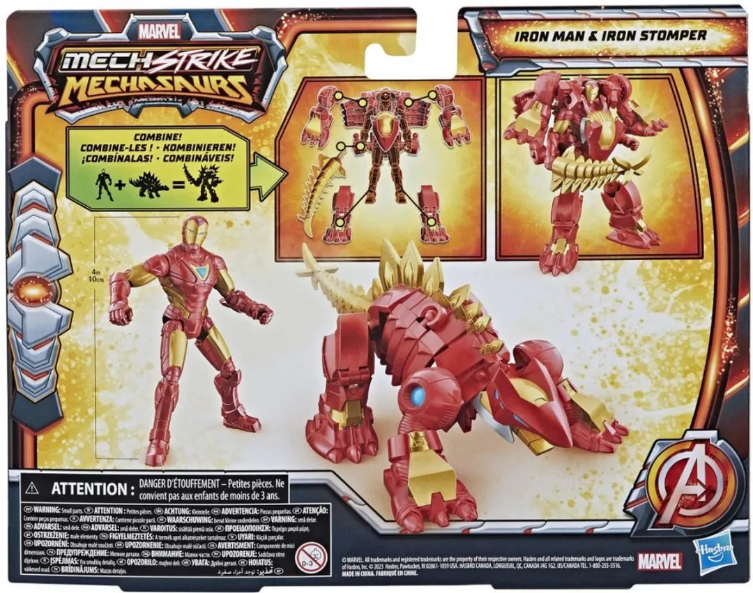 Funko Marvel Mech Strike Iron Man 10cm - Multicolor