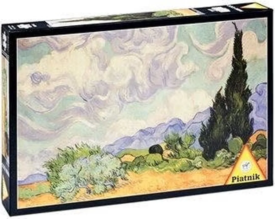 Piatnik Vincent van Gogh Korenveld met Cipressen Puzzel