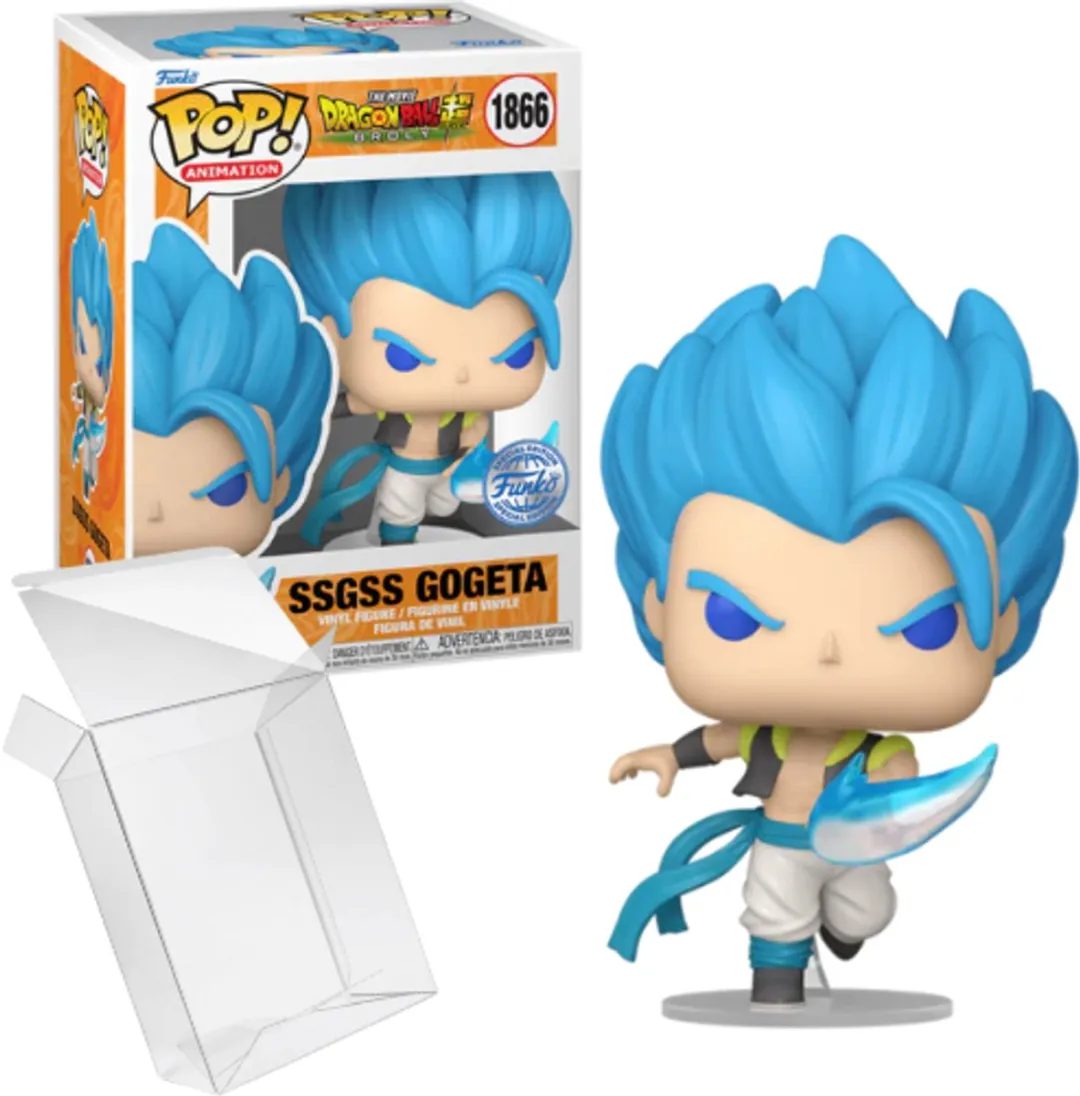 Funko Pop! Dragon Ball Super Broly SSGSS Gogeta #1866 Special Edition