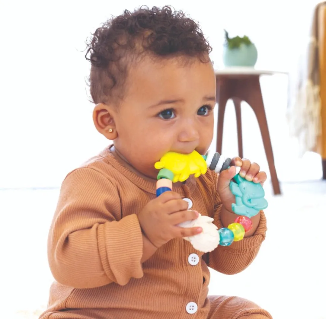 Infantino Essentials Activiteiten Bijtring BK-316497 - Multicolor