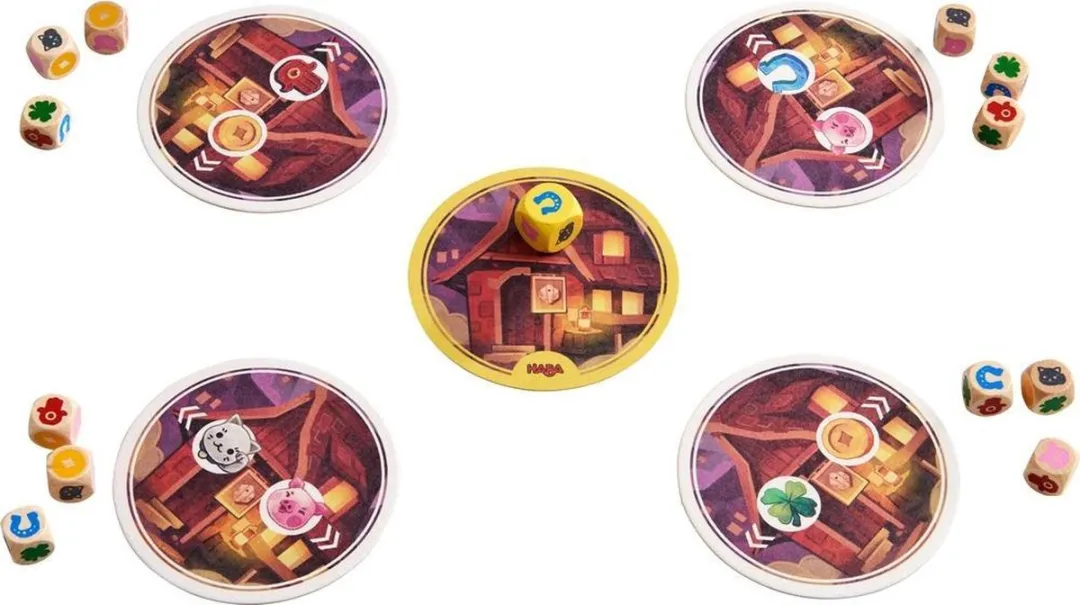 Haba Spel Links Rechts Dobbel Weg 305294 - 1-4 Spelers