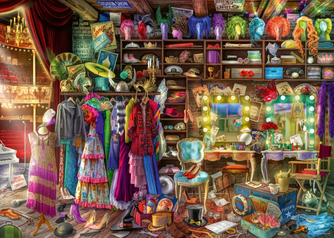 Ravensburger Hinter den Kulissen Puzzel 1000 Stuks
