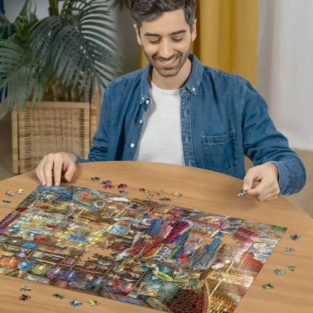 Ravensburger Hinter den Kulissen Puzzel 1000 Stuks - Multicolor - afbeelding 2 van 5