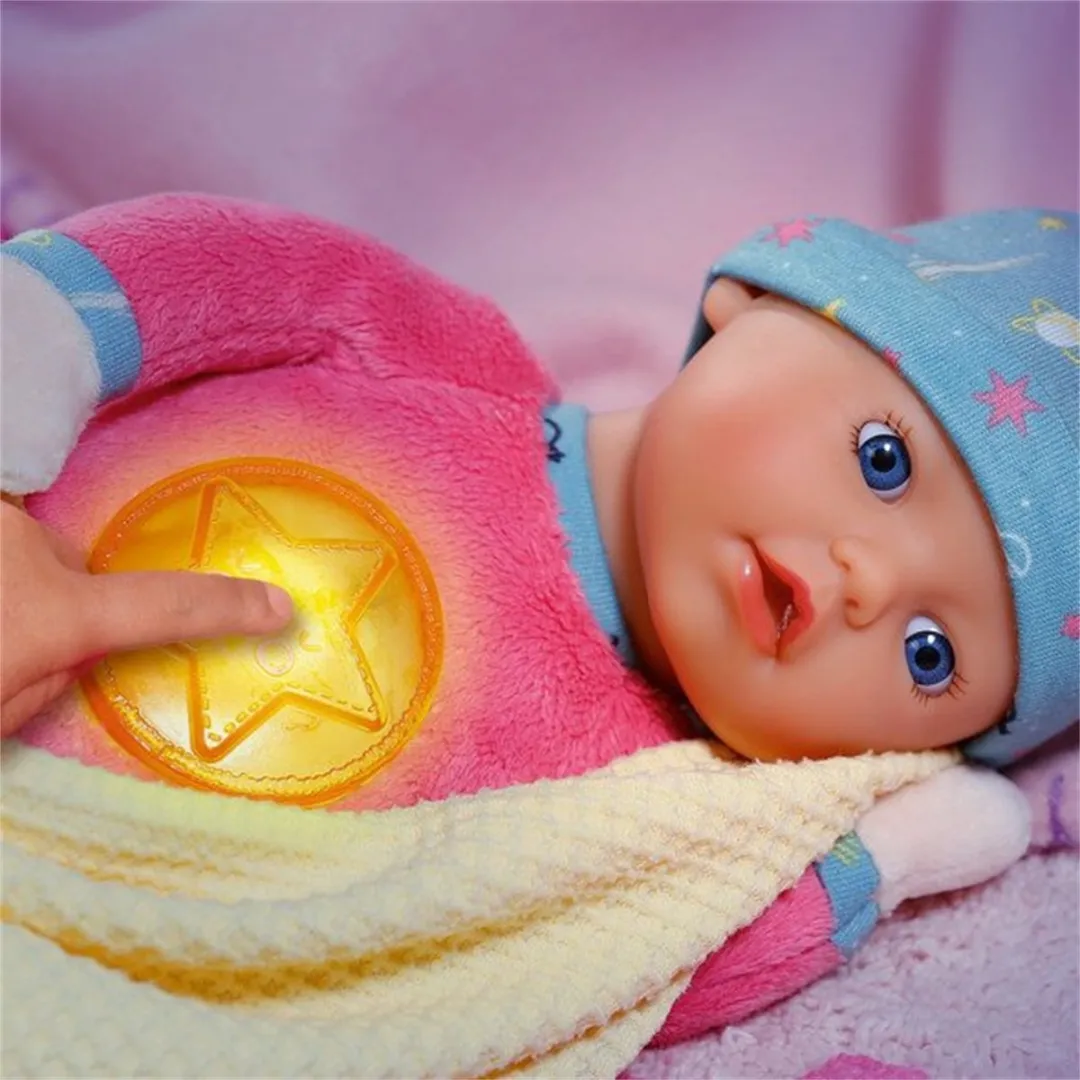 Baby Born Interactive Fopspeen 43cm Roze - 2x AA