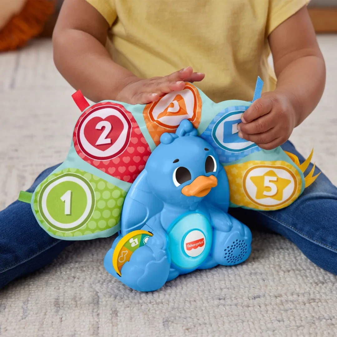 Fisher-Price Linkimals Tellen en Kleuren Pauw - Educatief Speelgoed MPN 0194735146376 - Meerkleurig