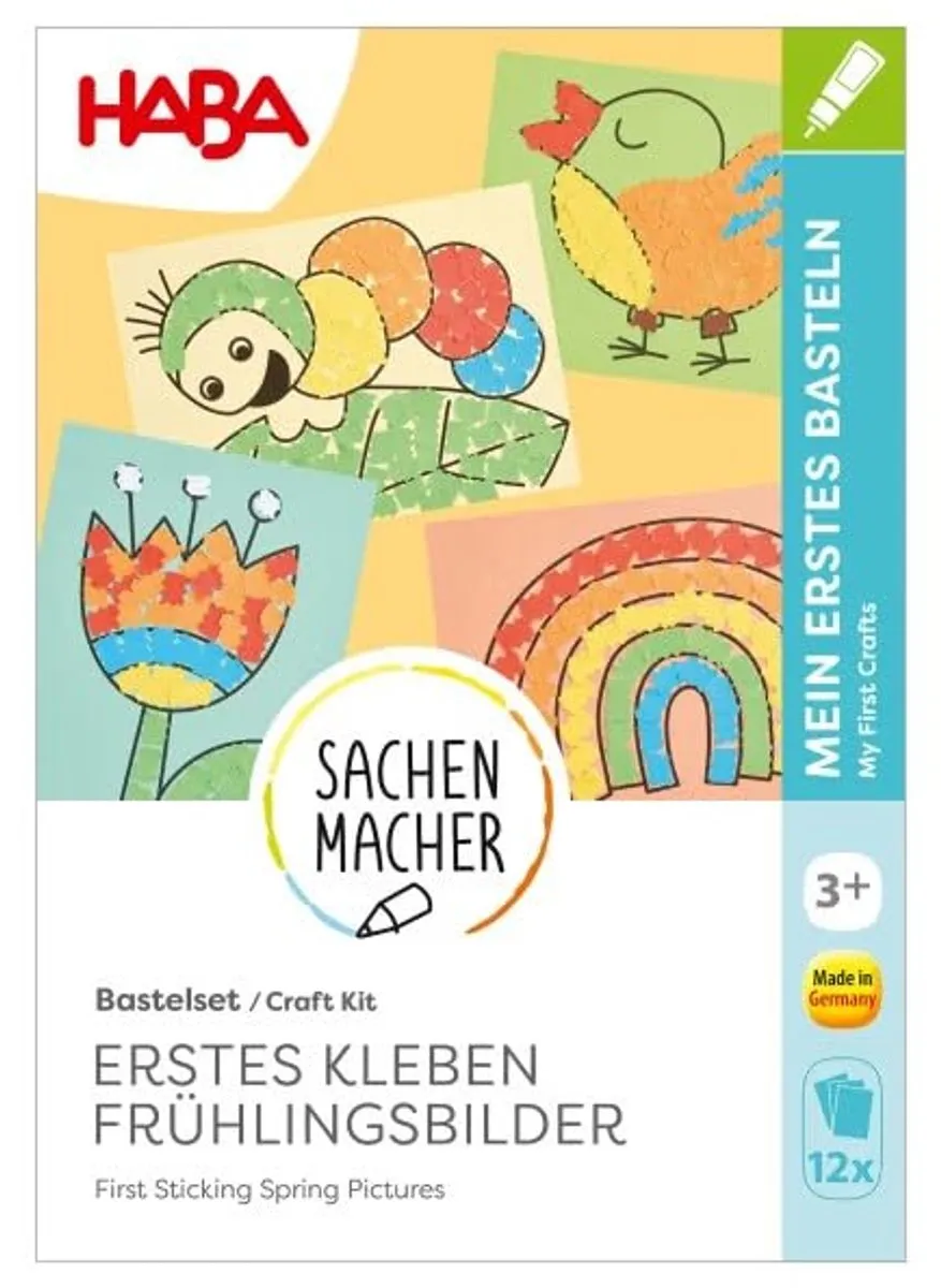 Haba Knutselset Lenteafbeeldingen - Multicolor