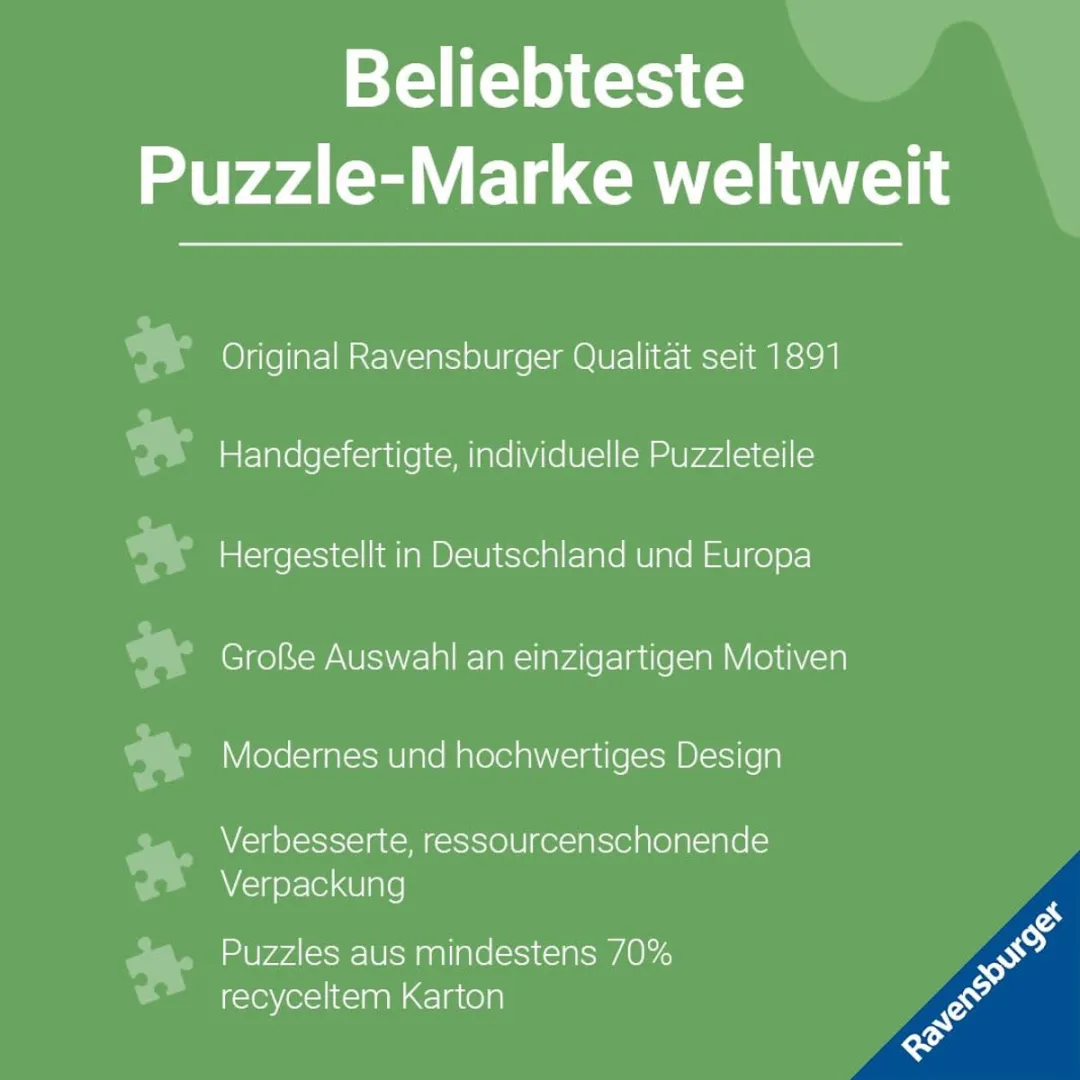 Ravensburger Capri Puzzel 1000 Stuks - Multicolor
