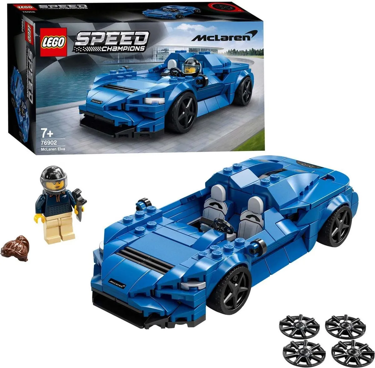 LEGO Speed Champions McLaren Elva 76902 - 263 Stukken - afbeelding 6 van 6