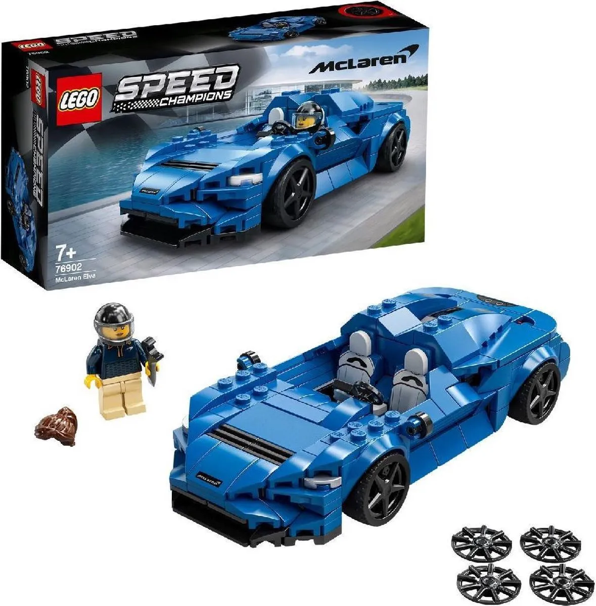 LEGO Speed Champions McLaren Elva 76902 - 263 Stukken - afbeelding 5 van 6