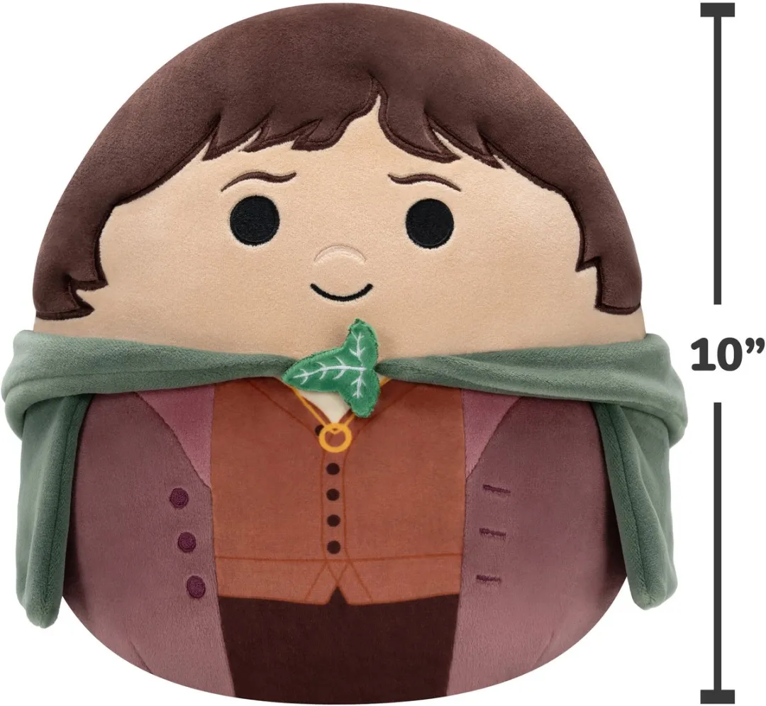 Squishmallows The Lord of the Rings Frodo Pluche 25cm - Bruin