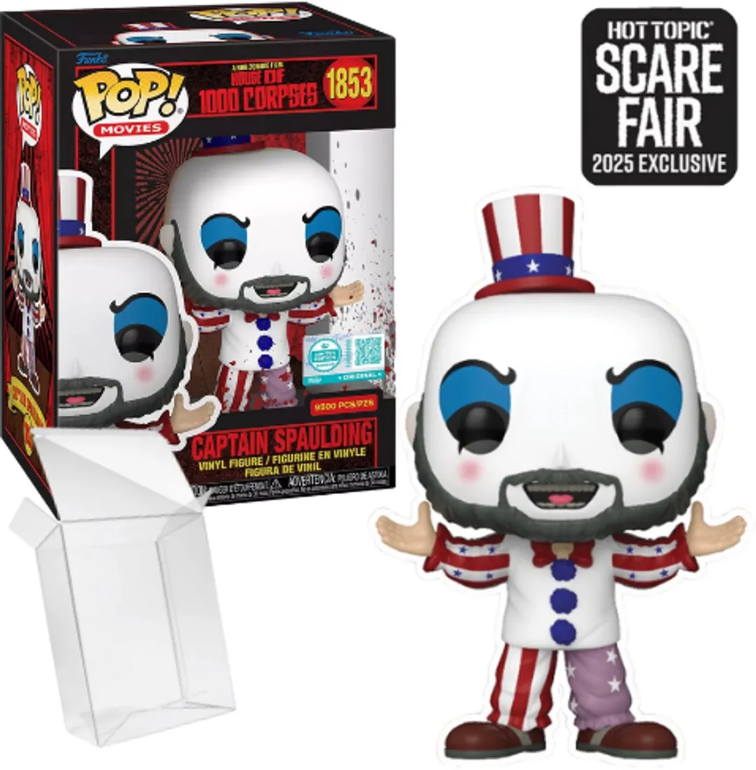 Funko Pop! Movies House of 1000 Corpses Captain Spaulding #1853