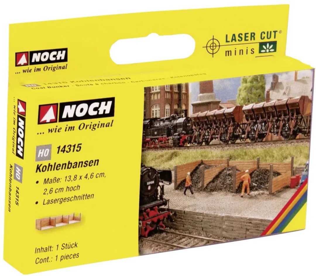 NOCH 14315 H0 Kolenbussen Bouwpakket - Gebouw