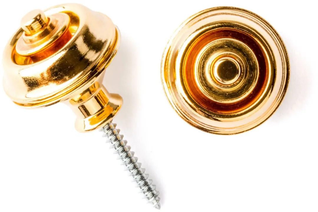 Dunlop SLS1034G Dubbele Strap Lock Systeem - Goud
