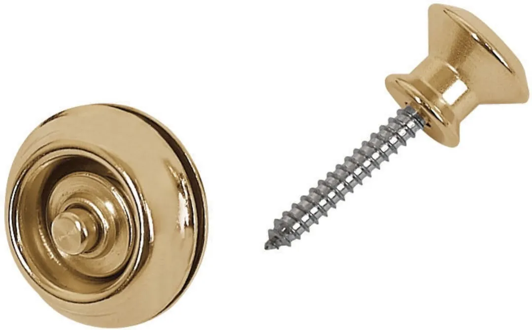 Dunlop SLS1034G Dubbele Strap Lock Systeem - Goud