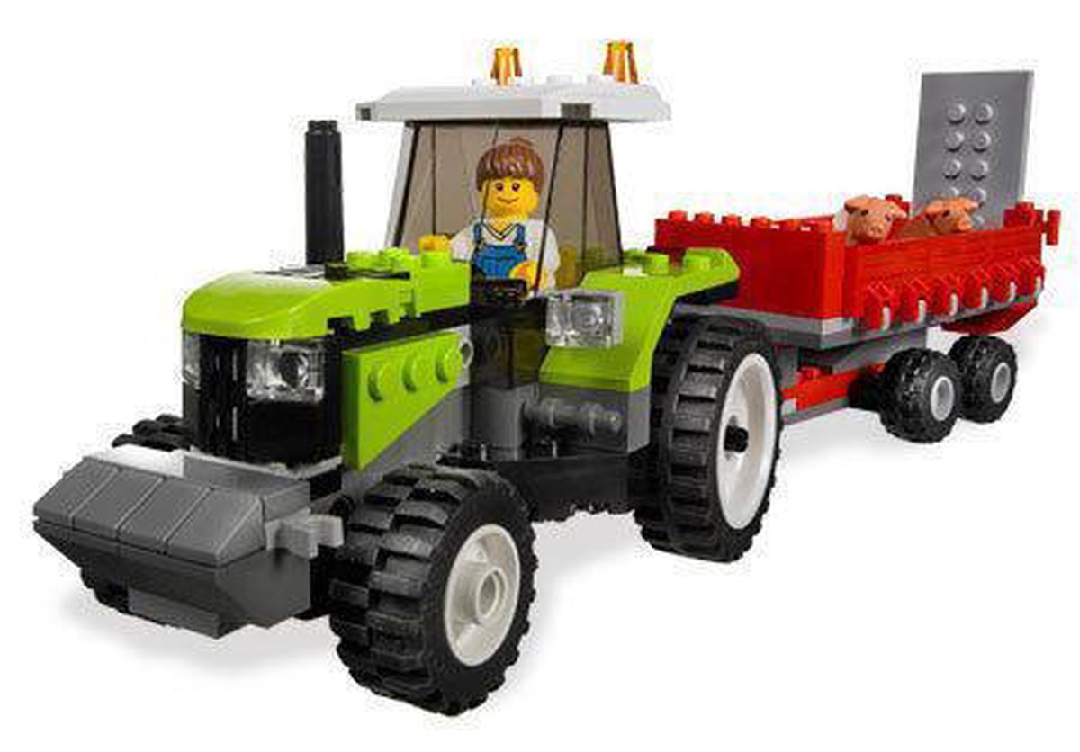 LEGO City Varkensboerderij en tractor - 7684