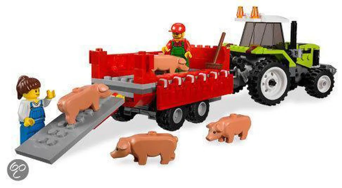 LEGO City Varkensboerderij 7684 - 256 Stukken - afbeelding 5 van 6