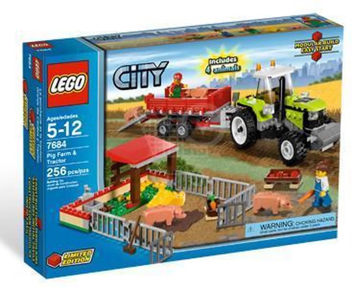LEGO City Varkensboerderij 7684