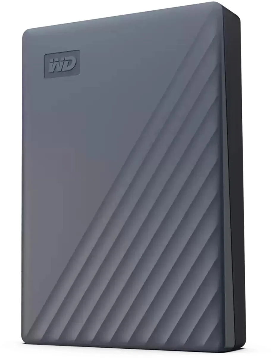 Western Digital My Passport WDBY3J0060BGY-WESN Externe HDD 6TB - Grijs