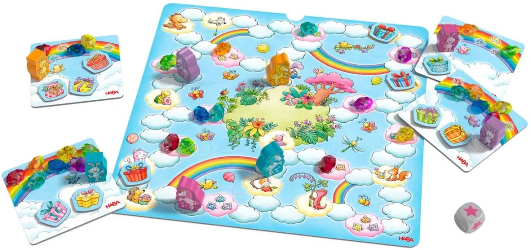 Haba Eenhoorn Flonkerglans Spellenverzameling - Multicolor
