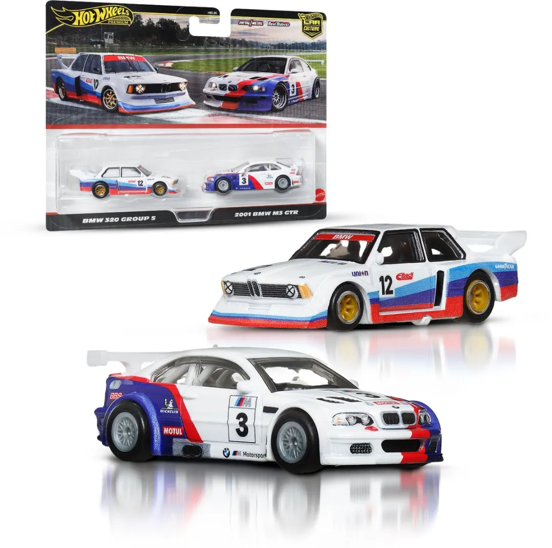 Hot Wheels Premium Car Culture Set BMW 320 & M3 GTR - JBK99