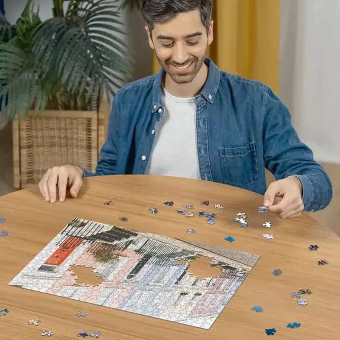 Ravensburger Bunte Stadthäuser London Puzzel 500 Stuks - afbeelding 2 van 5