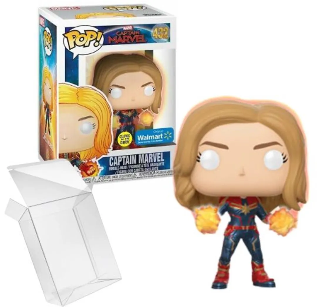 Funko Pop! Marvel Captain Marvel Glow in the Dark #432