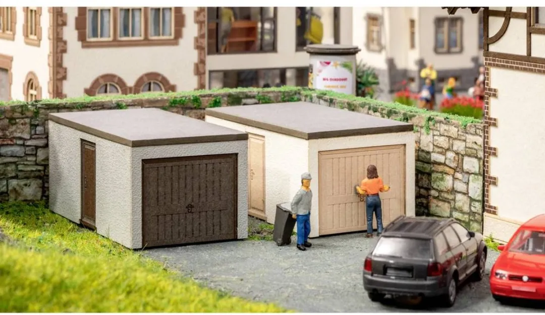 Noch 14319 H0 Laser-Cut Mini Garage Bouwpakket