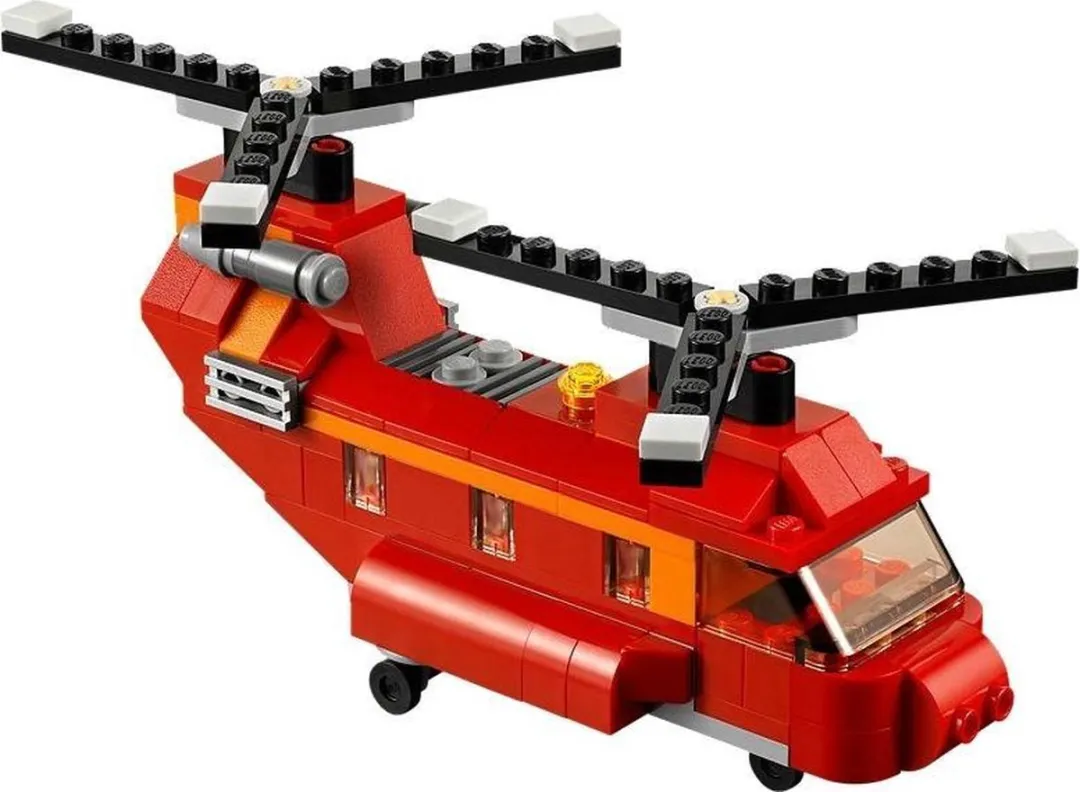 LEGO Creator Rode Rotors 31003 - 145 Stukken