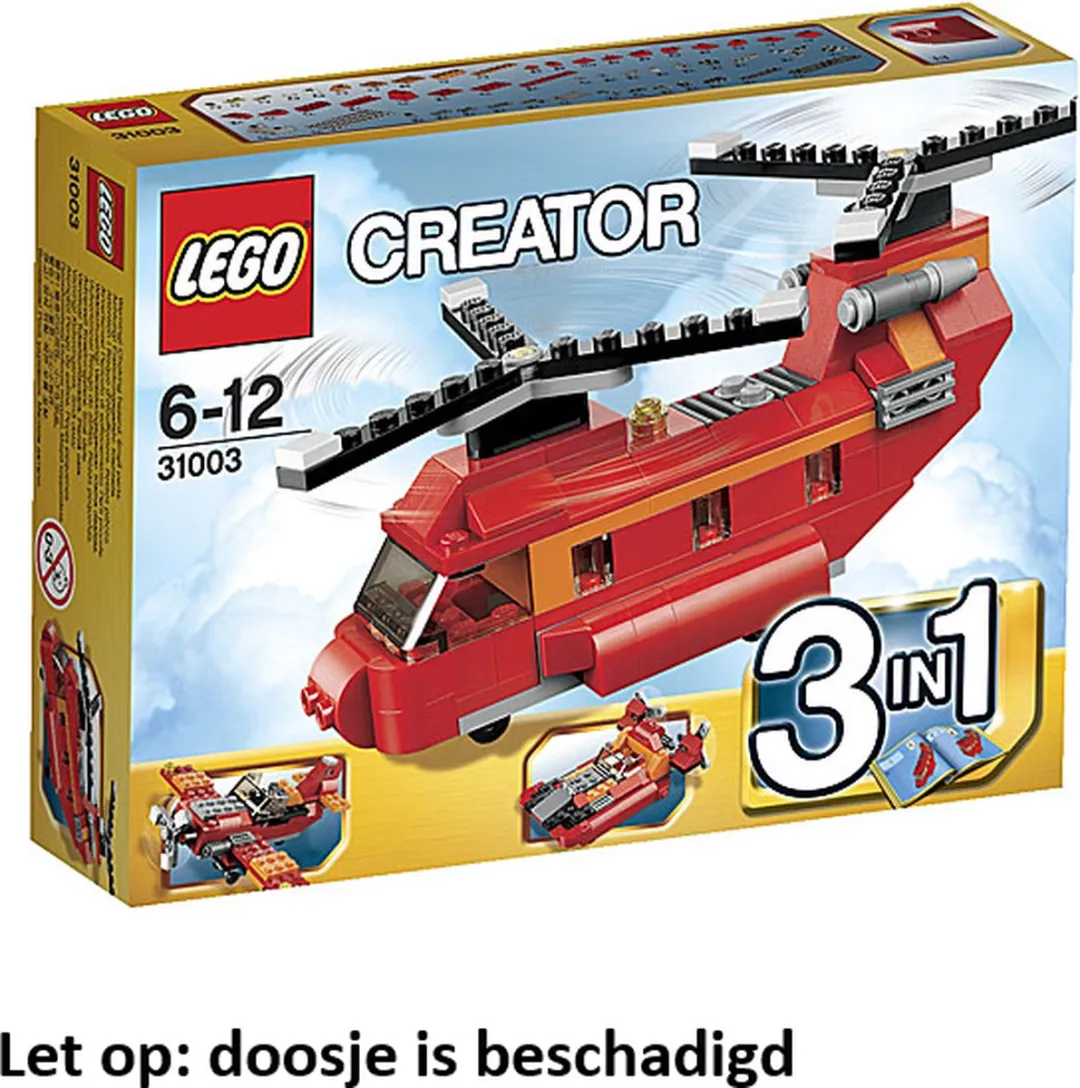 LEGO Creator Rode Rotors 31003