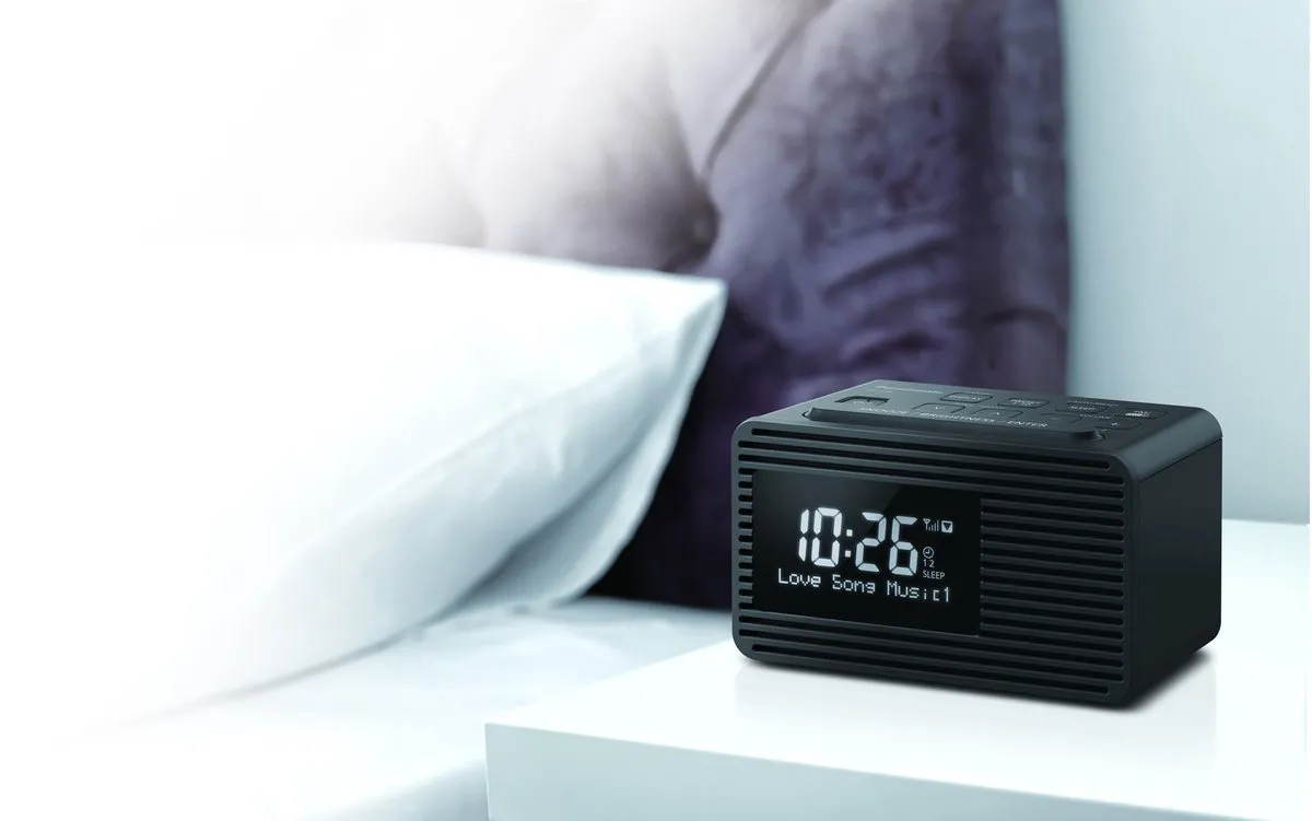 Panasonic RC-D8EG-K Wekkerradio DAB+/FM - Zwart