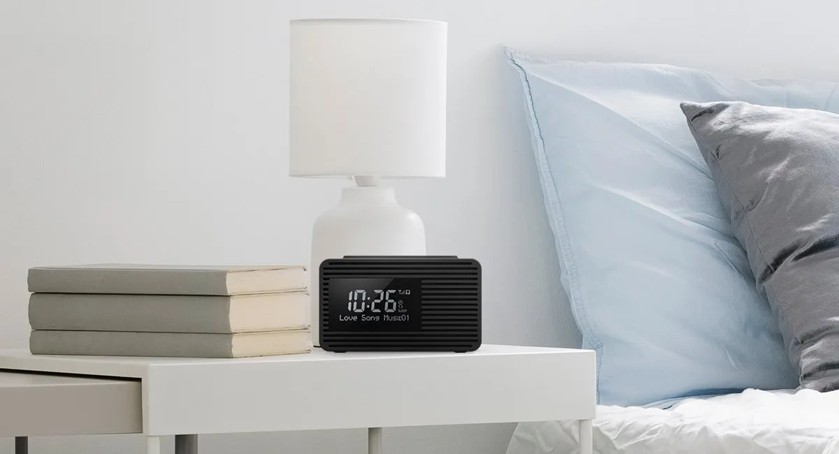 Panasonic RC-D8EG-K Wekkerradio DAB+/FM - Zwart