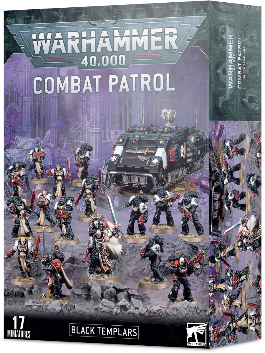 Games Workshop Combat Patrol Black Templars 468 Onderdelen