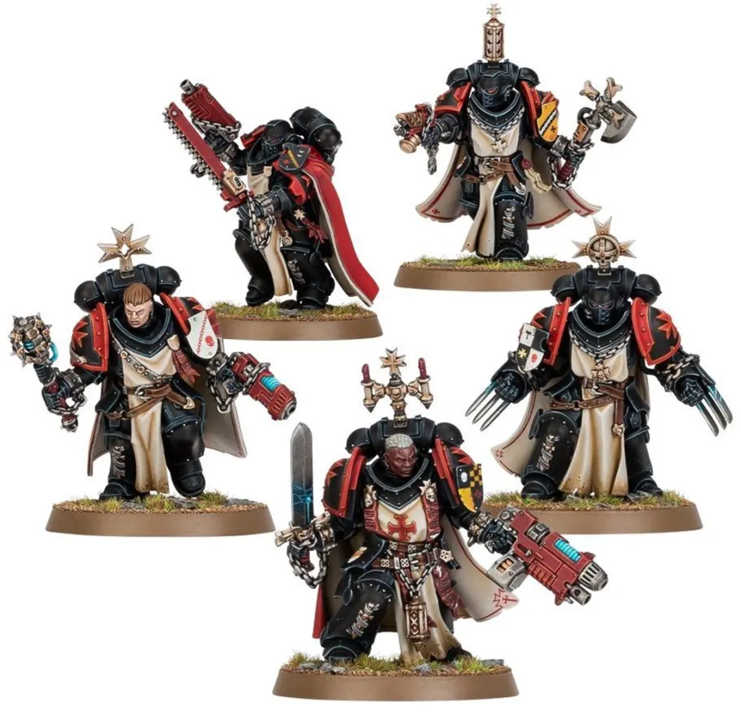 Games Workshop Combat Patrol Black Templars 468 Onderdelen