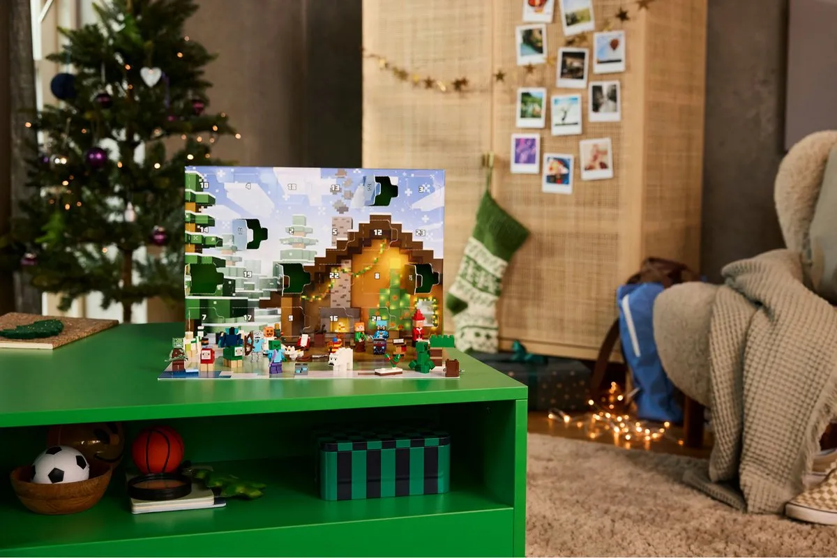 LEGO Minecraft Adventskalender 2025 21280 - 300 Stukken - Multicolor