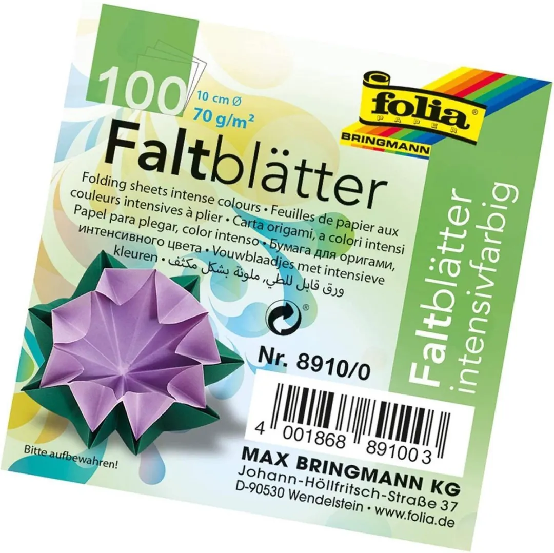 Folia Vouwblaadjes Rond 10cm