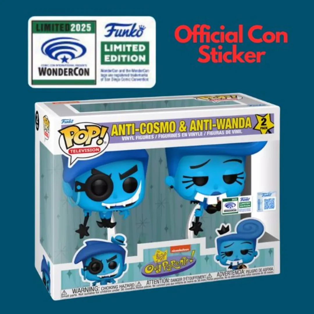Funko Pop! Anti-Cosmo & Anti-Wanda Fairly Odd Parents 2-Pack