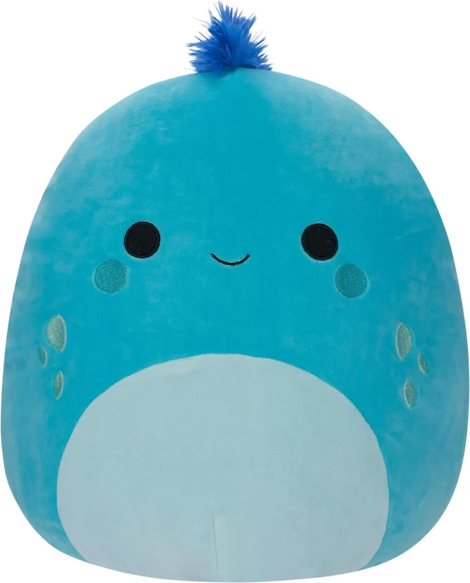 Squishmallows Djimon Cyan Blue Iguana Plush - 40cm