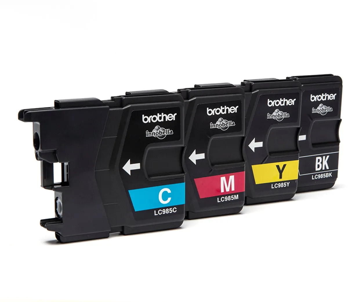 Brother LC-985BK Inktcartridges - 4 Stuks (Cyaan/Magenta/Geel/Zwart)