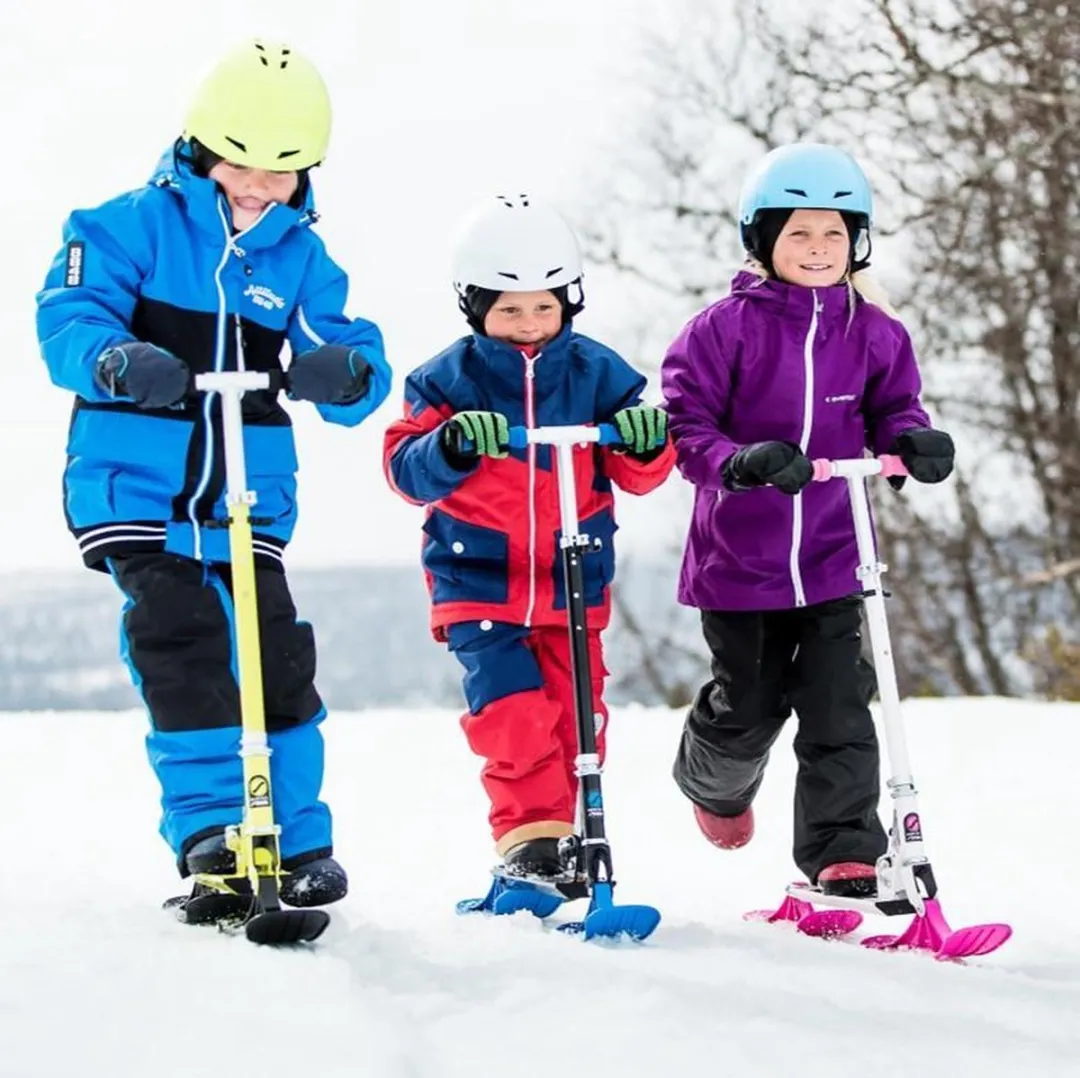 Stiga Snow Kick Lime Sneeuwstep - Opvouwbaar - afbeelding 6 van 6