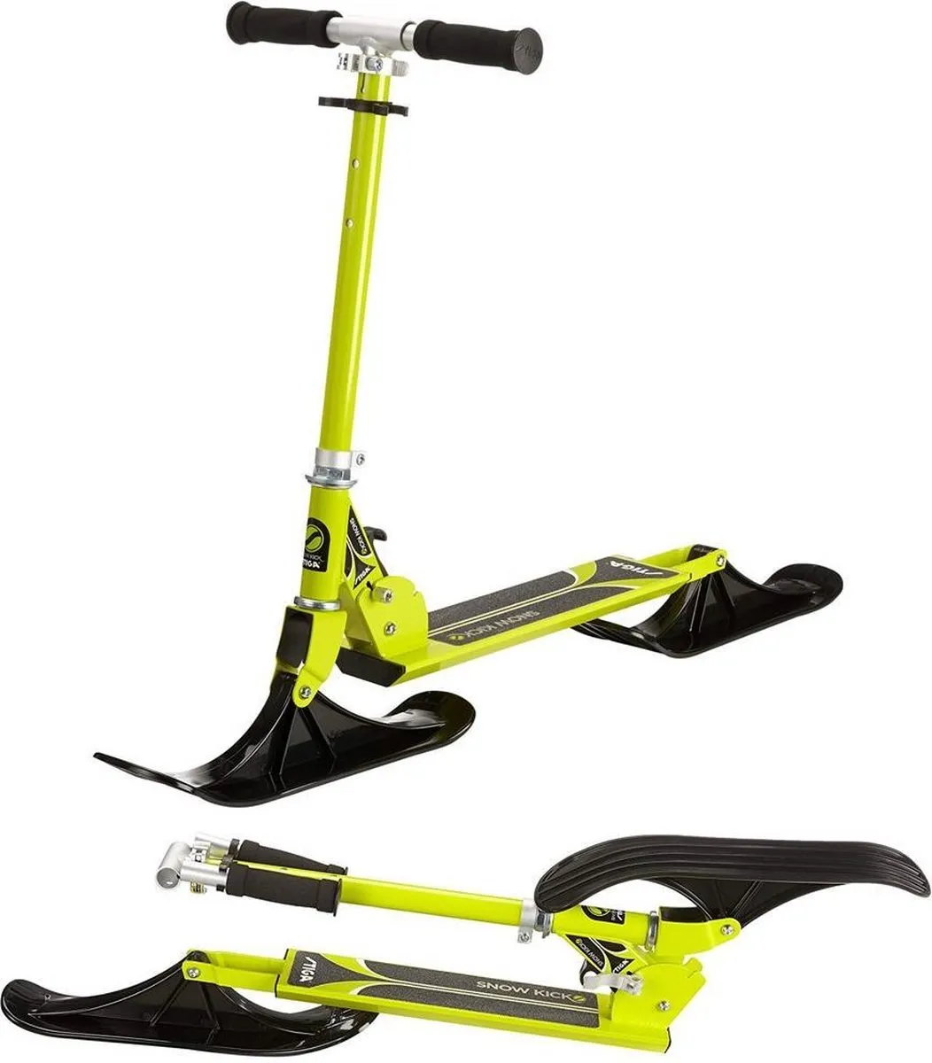 Stiga Snow Kick Lime Sneeuwstep - Opvouwbaar