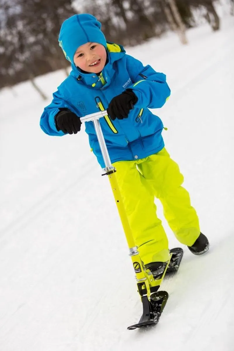 Stiga Snow Kick Lime Sneeuwstep - Opvouwbaar