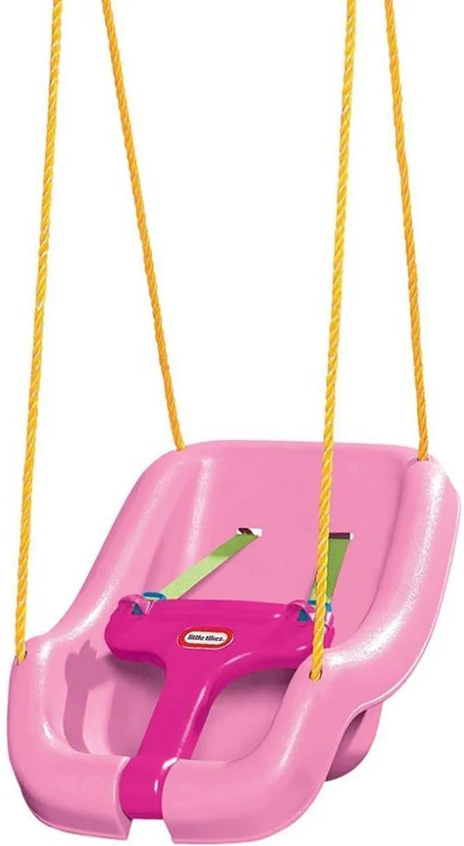 Little Tikes 2-in-1 Snug 'n Secure Swing - 4 Stuks Roze - afbeelding 6 van 6
