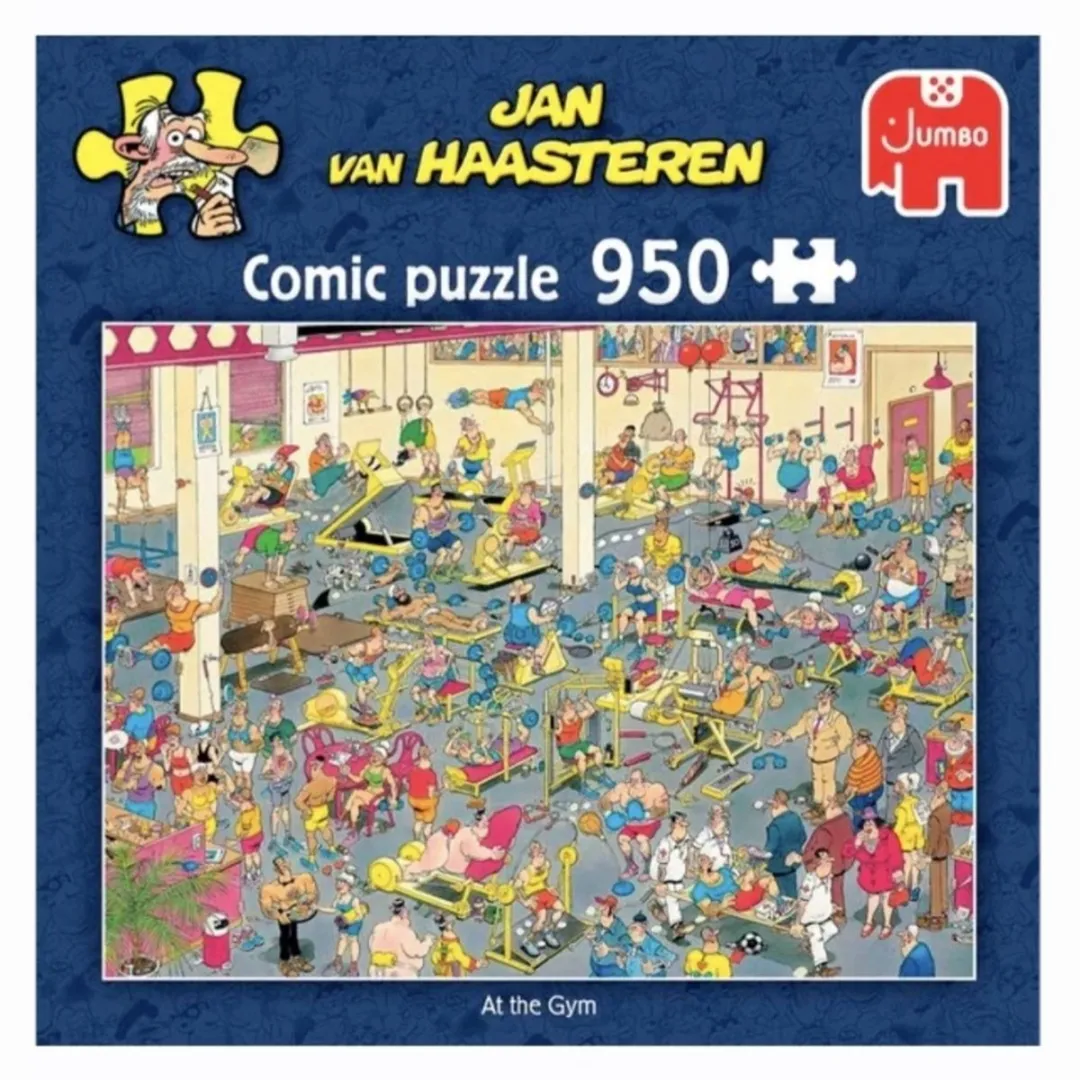Jumbo Jan van Haasteren In het Fitnesscentrum Legpuzzel 950 Stuks