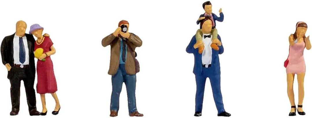 NOCH 45864 TT Bruiloftsgasten Figuur