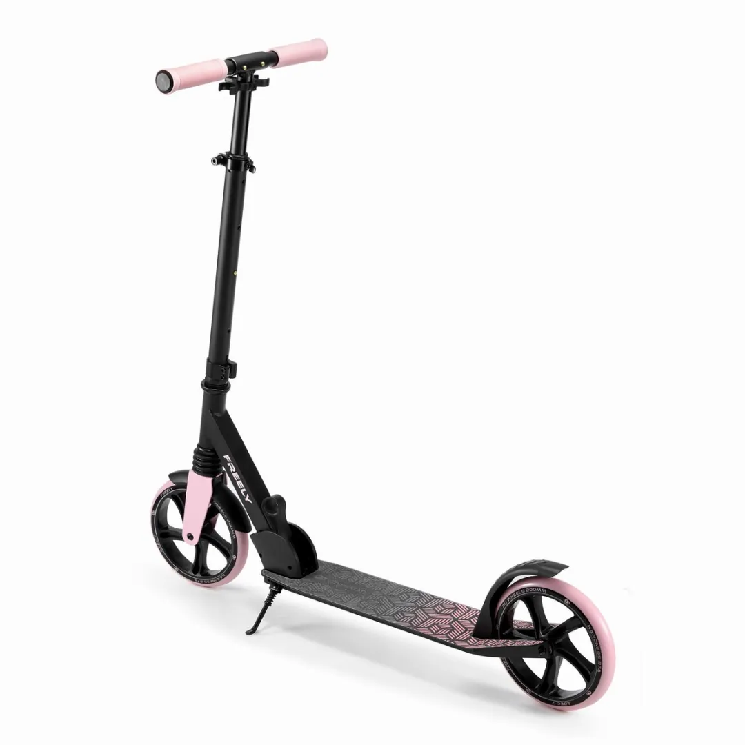 KinderKraft FREELY Opvouwbare Step 20cm - ABEC-7 - Zwart