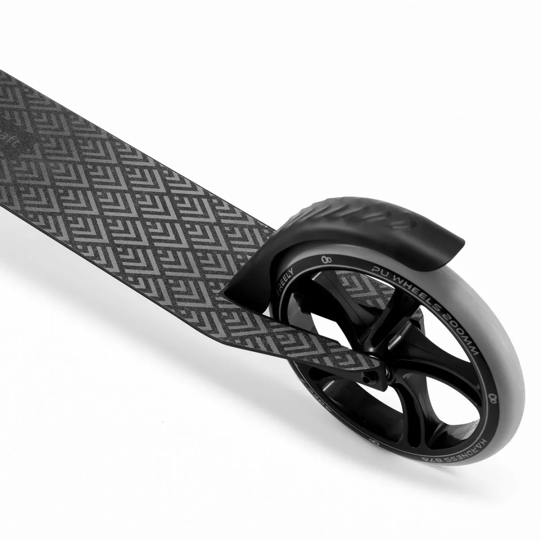KinderKraft FREELY Opvouwbare Step 20cm - ABEC-7 - Zwart