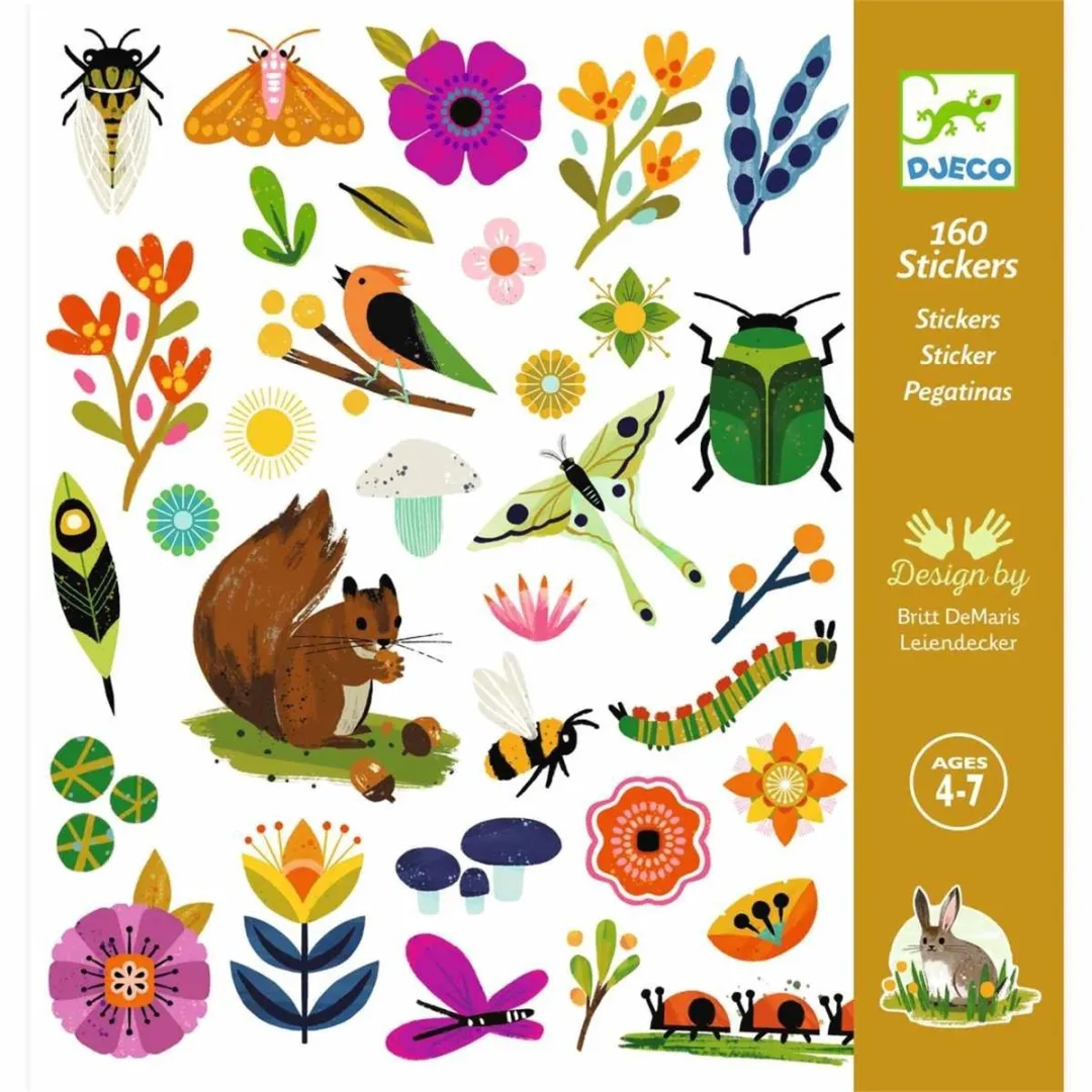 Djeco Stickers Tuin