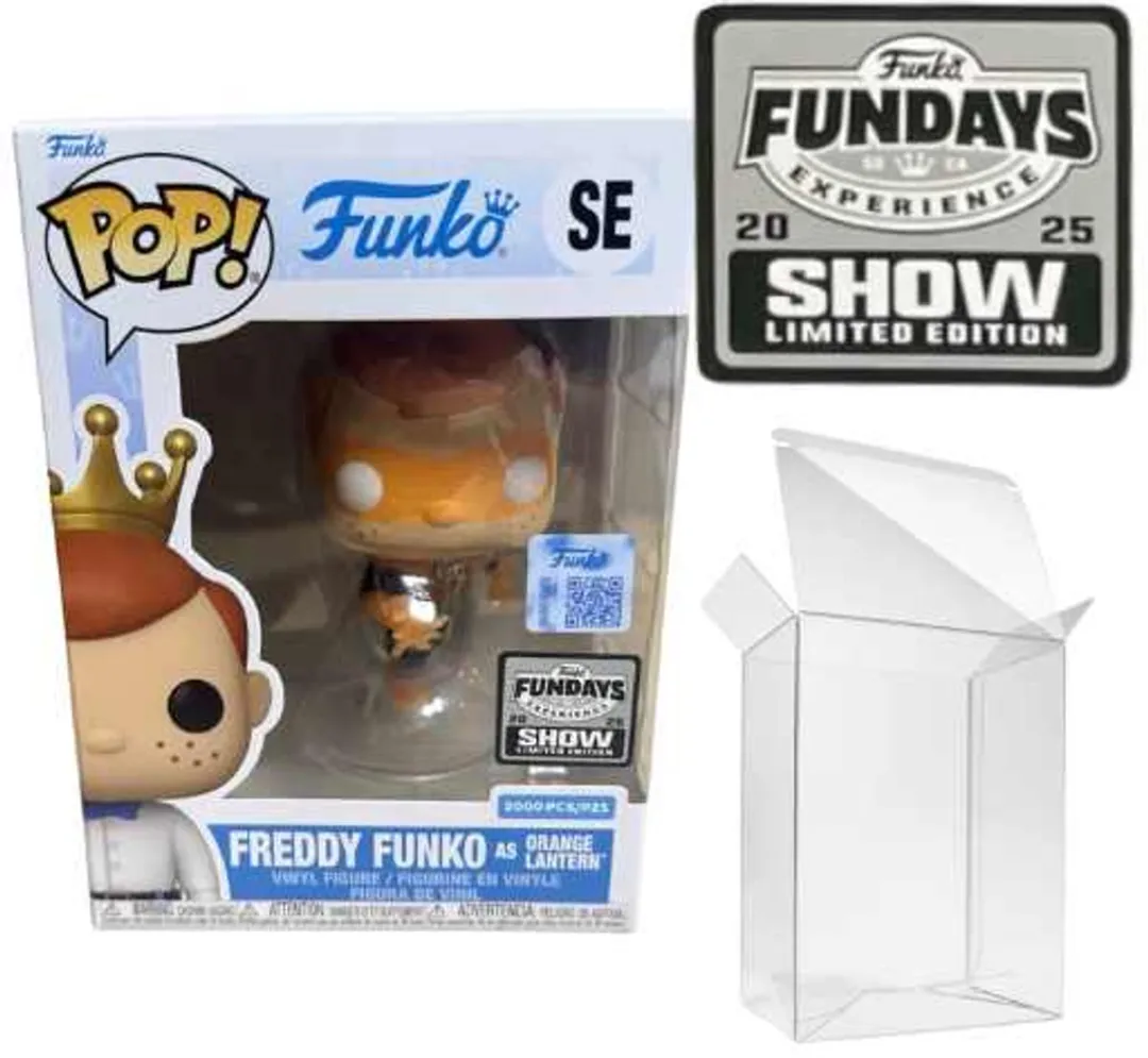 Funko Pop! Freddy Funko Orange Lantern #SE Fundays 2025