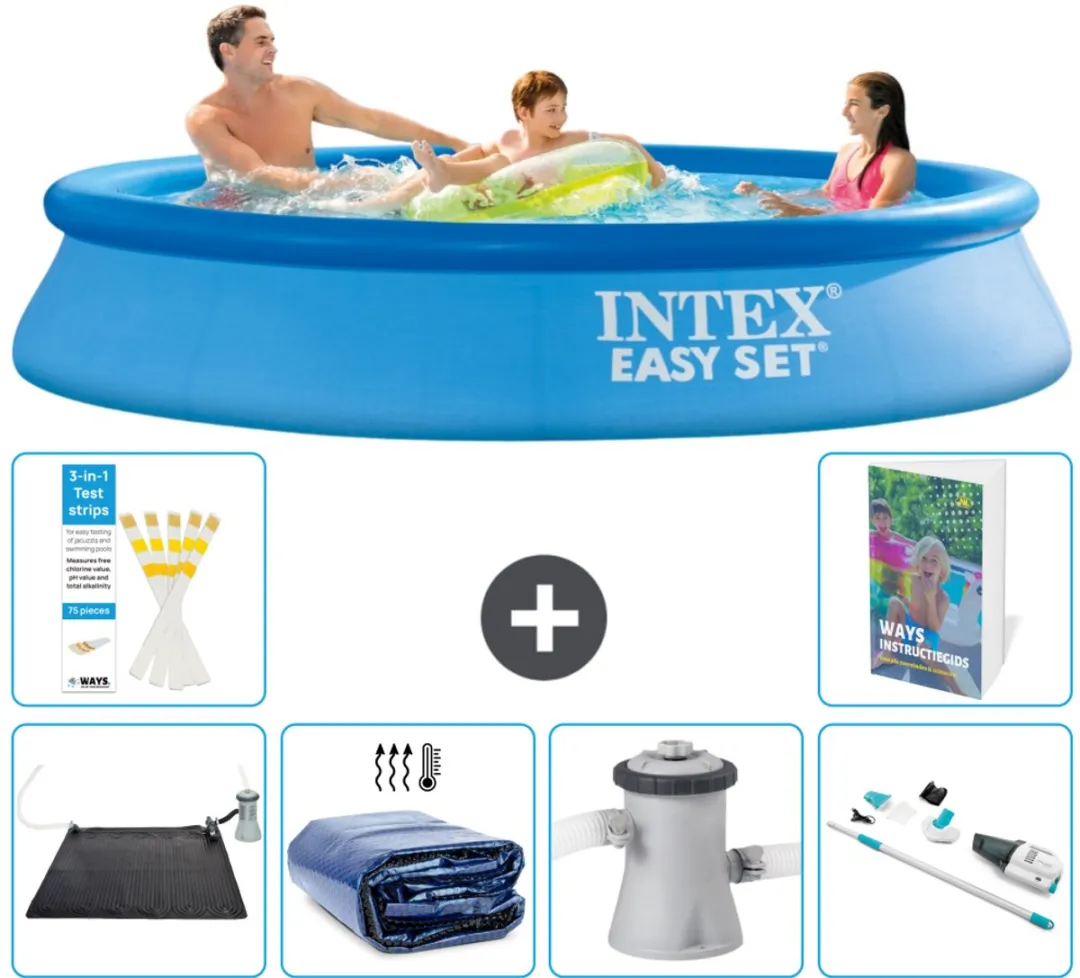 Intex Easy Set Zwembad 305cm Blauw